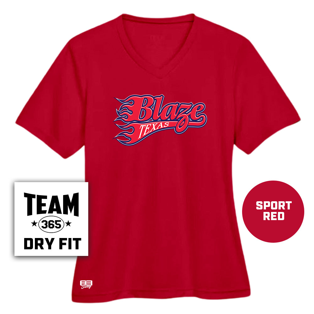 Performance Women's Shirt - Texas Blaze Softball