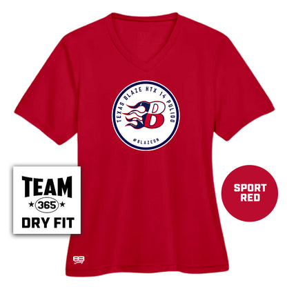 Performance Women's Shirt - Texas Blaze Softball V2