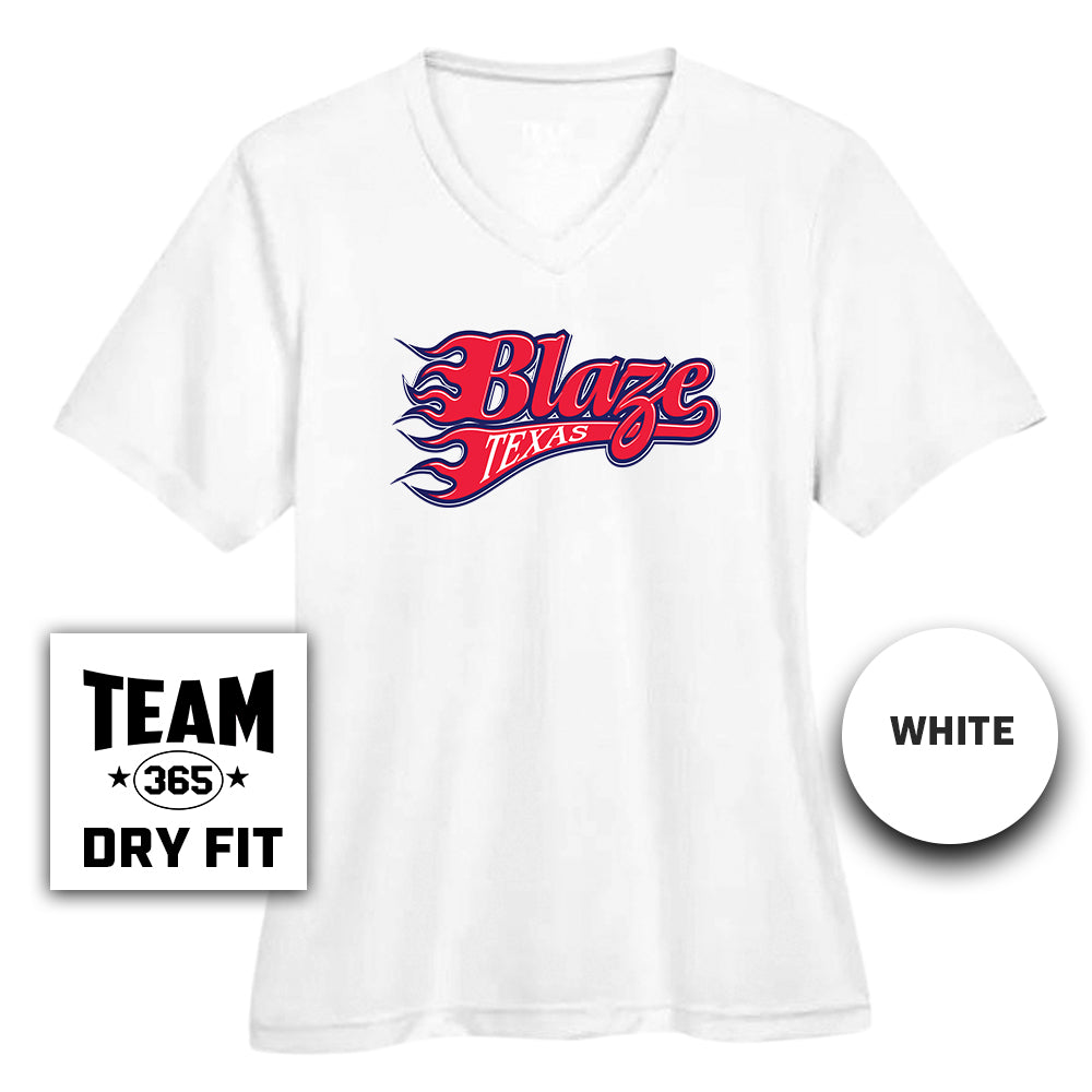 Performance Women's Shirt - Texas Blaze Softball