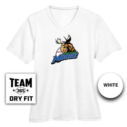 Performance Women's Shirt - Connecticut Moose Baseball V1