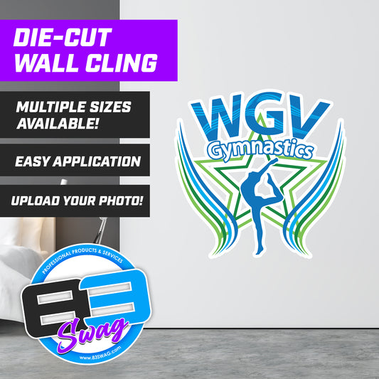 WGV Gymnastics Custom Die-Cut Wall Cling