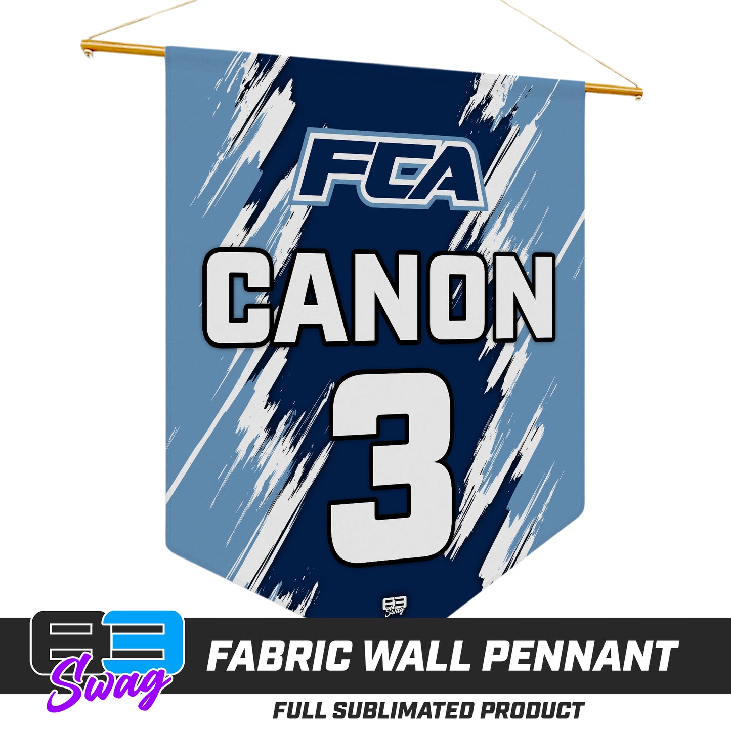 18"x21" Fabric Wall Pennant - FCA BASEBALL