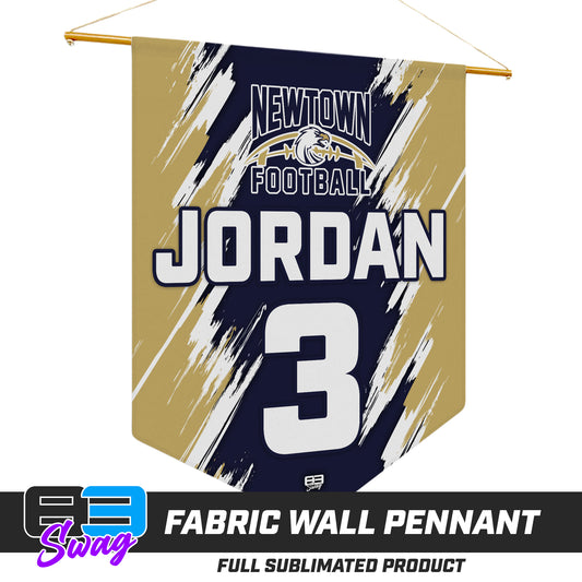 18"x21" Fabric Wall Pennant - Newtown Football