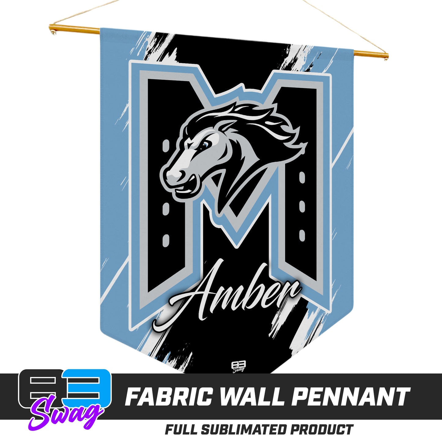 18"x21" Fabric Wall Pennant - MHS Dance