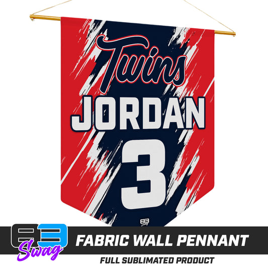 18"x21" Fabric Wall Pennant - Town N Country Baseball