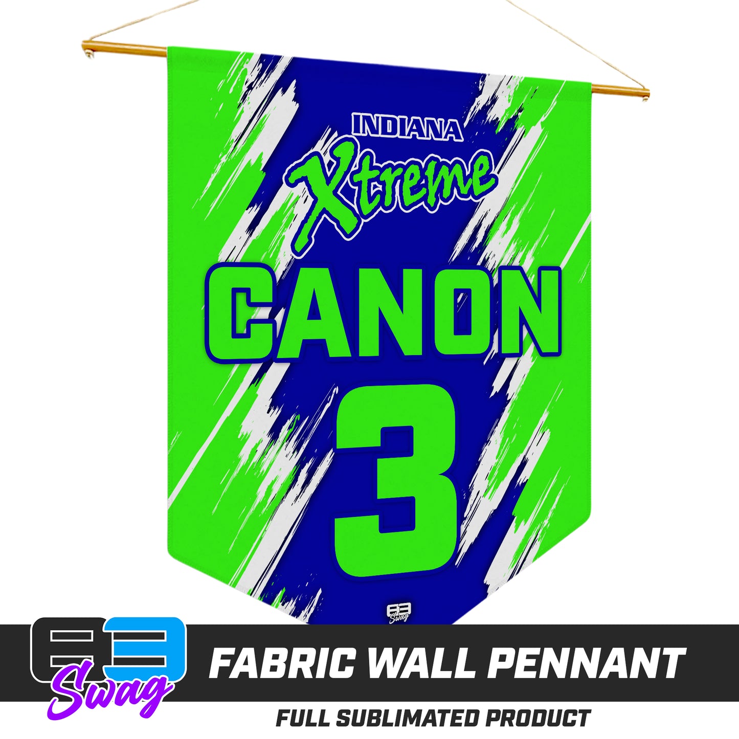 18"x21" Fabric Wall Pennant - Indiana Xtreme Softball