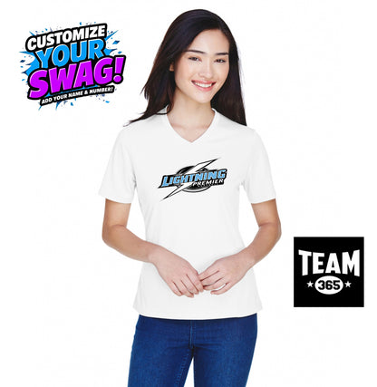 Team 365 TT11W Women's Zone Performance T-Shirt - Lightning Premier Softball