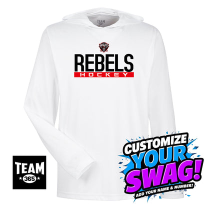 Team 365 Youth & Men's Zone Performance Hoodie - Casco Bay Rebels Hockey