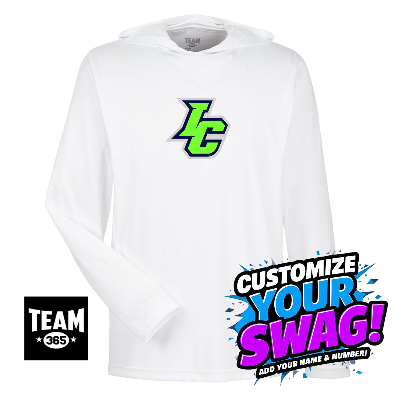 Team 365 Youth & Men's Zone Performance Hoodie - Indy Clutch Baseball