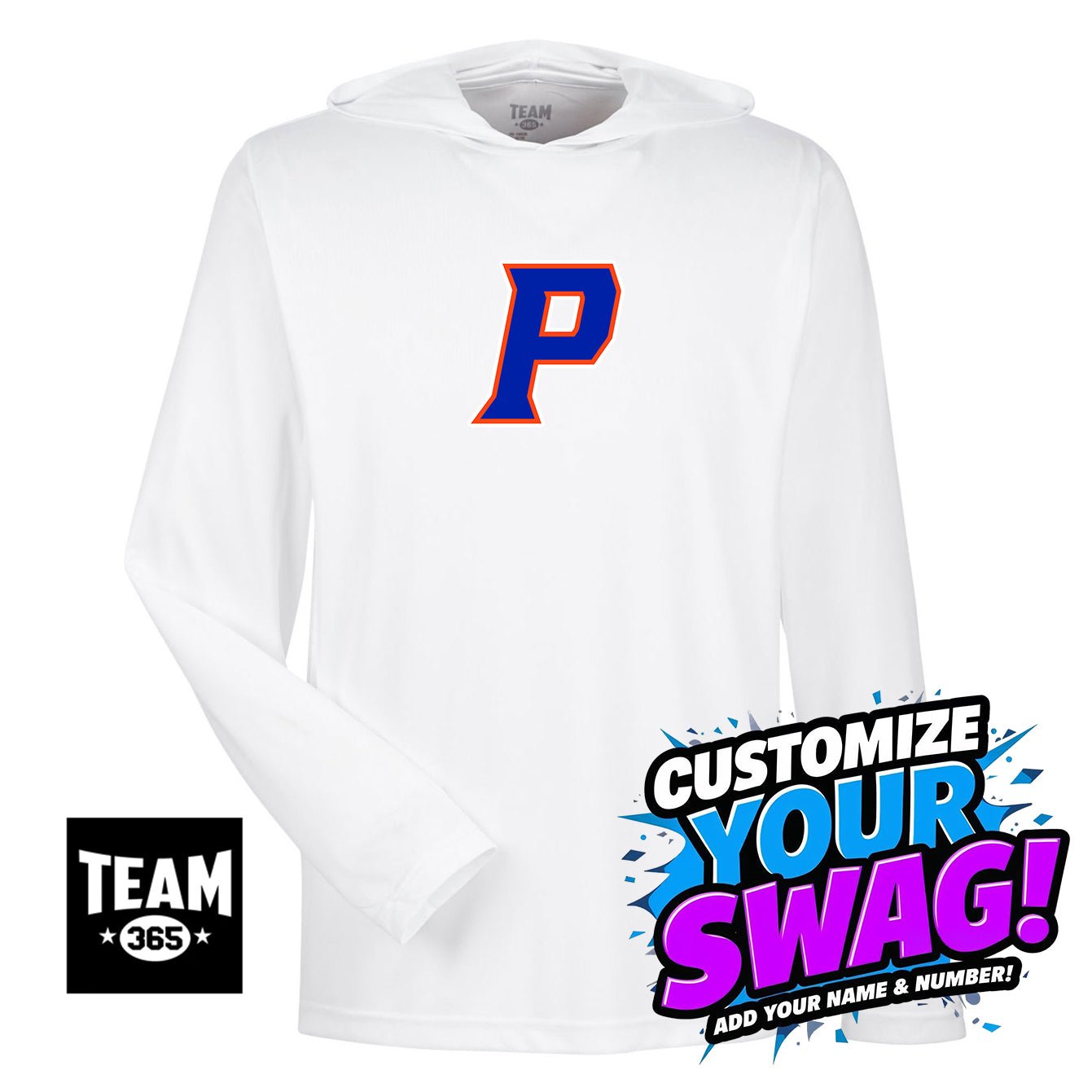 Team 365 Youth & Men's Zone Performance Hoodie - Palatka TailGators Baseball