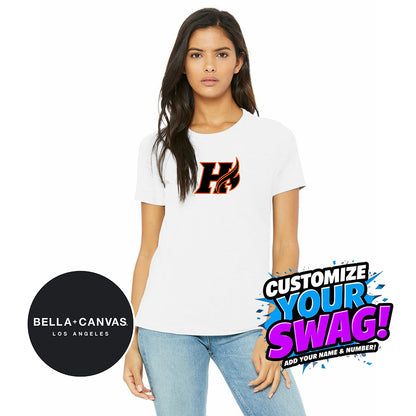 Bella + Canvas B6400 Women's Relaxed Jersey Short-Sleeve T-Shirt - Harrisburg Heat Softball