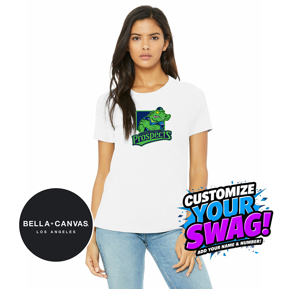 Bella + Canvas B6400 Women's Relaxed Jersey Short-Sleeve T-Shirt - OBP Swamp Kings