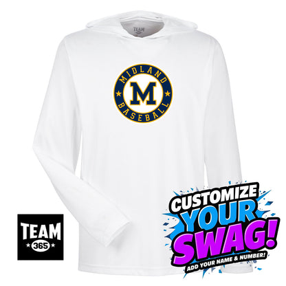 Team 365 Youth & Men's Zone Performance Hoodie - Midland Baseball