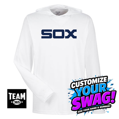 Team 365 Youth & Men's Zone Performance Hoodie - Blue Sox Baseball