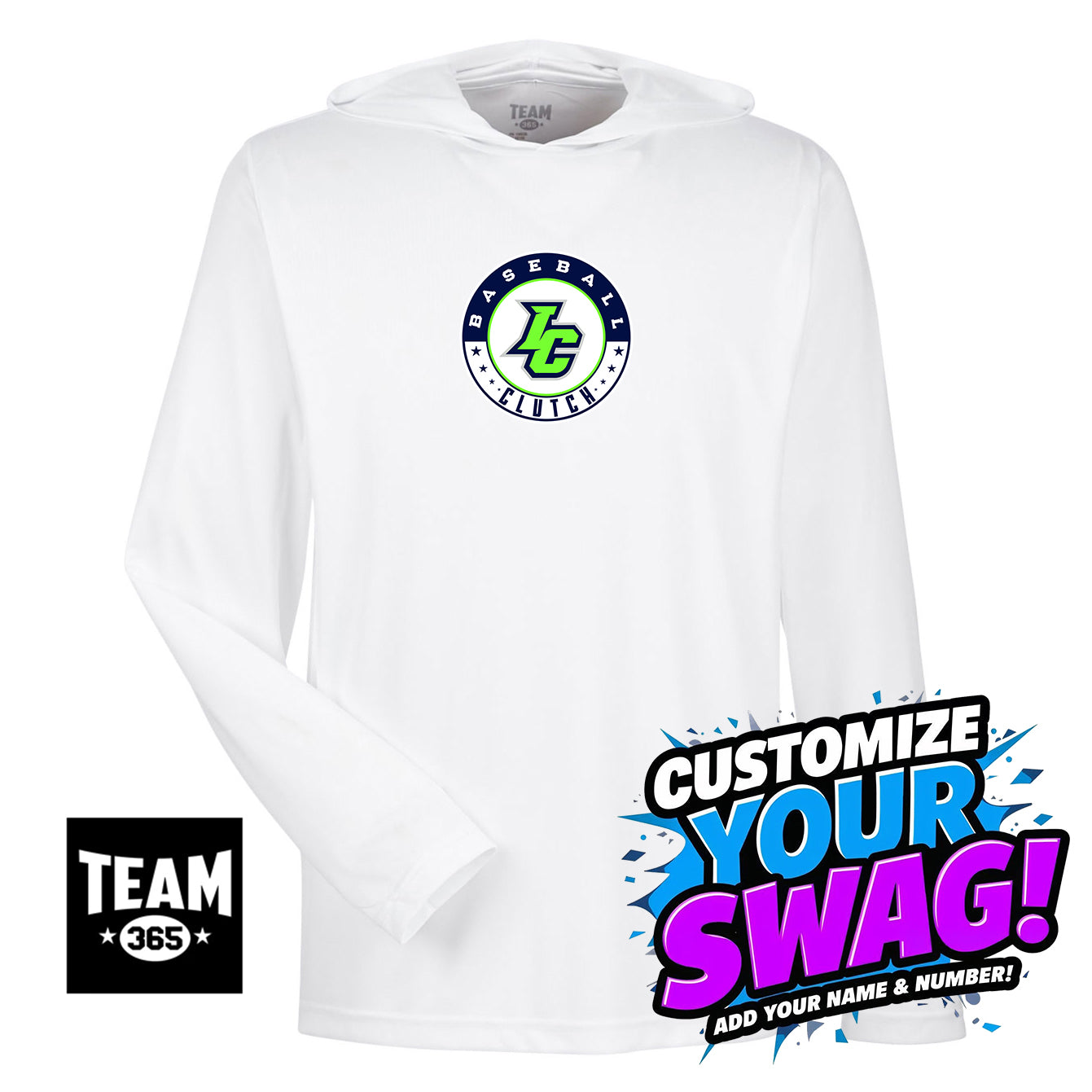 Team 365 Youth & Men's Zone Performance Hoodie - Indy Clutch Baseball