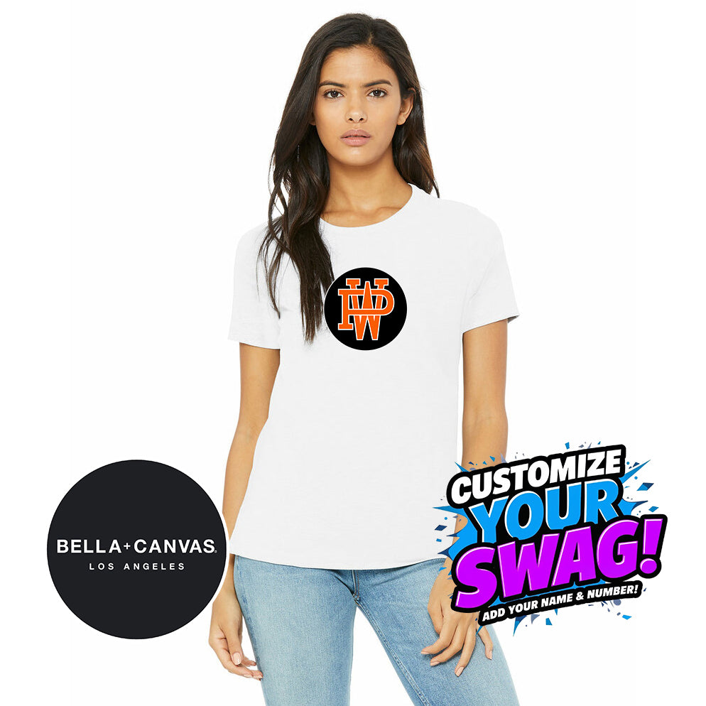 Bella + Canvas B6400 Women's Relaxed Jersey Short-Sleeve T-Shirt - Winter Park All-Stars