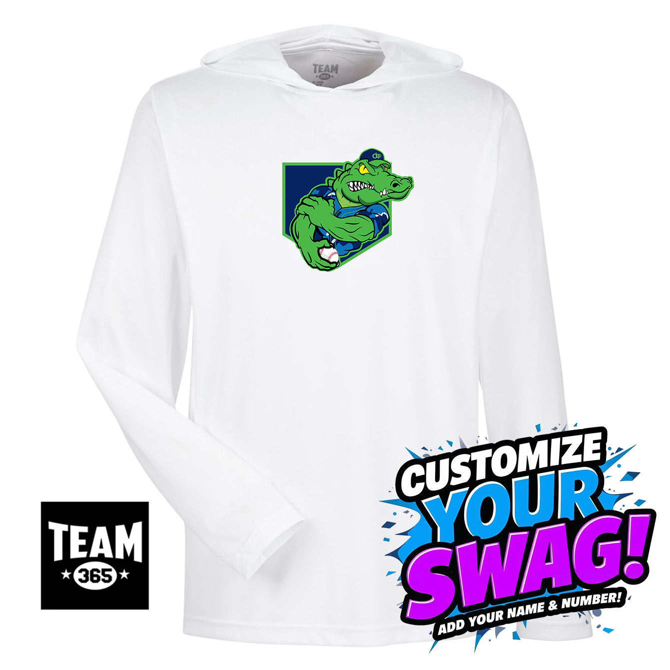 Team 365 Youth & Men's Zone Performance Hoodie - OBP Swamp Kings