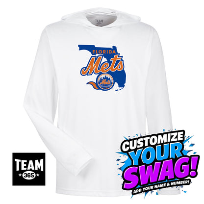 Team 365 Youth & Men's Zone Performance Hoodie - Florida Mets Baseball