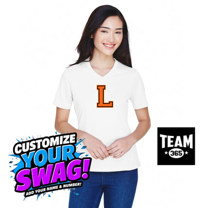 Team 365 TT11W Women's Zone Performance T-Shirt - Longwood Wrestling