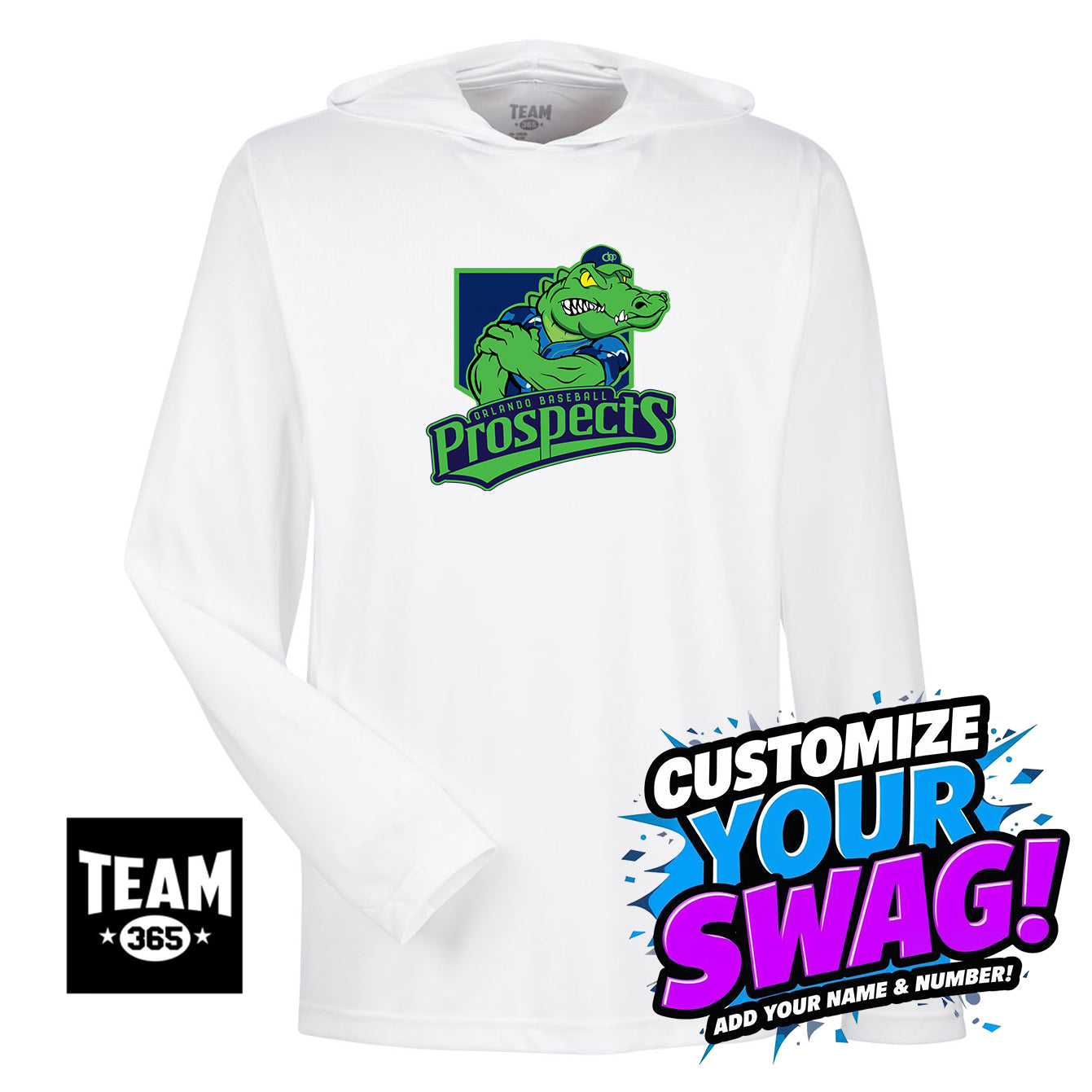 Team 365 Youth & Men's Zone Performance Hoodie - OBP Swamp Kings