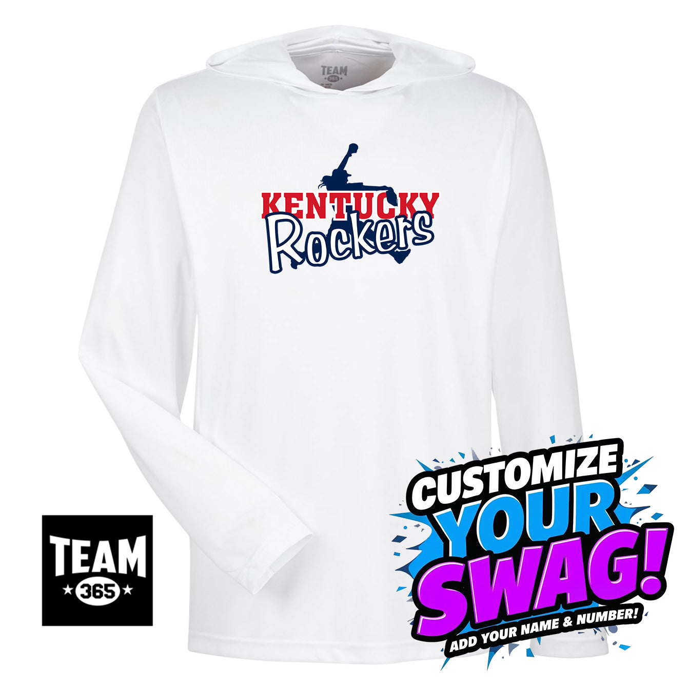 Team 365 Youth & Men's Zone Performance Hoodie - KY Rockers Softball