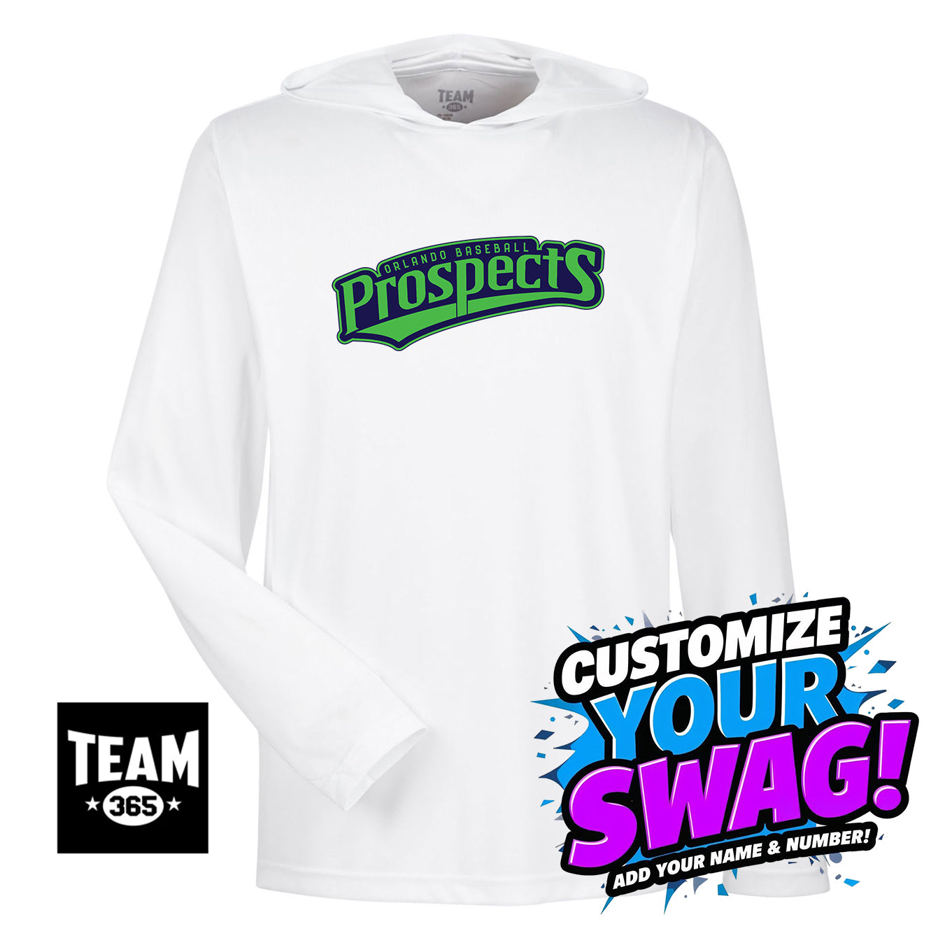 Team 365 Youth & Men's Zone Performance Hoodie - OBP