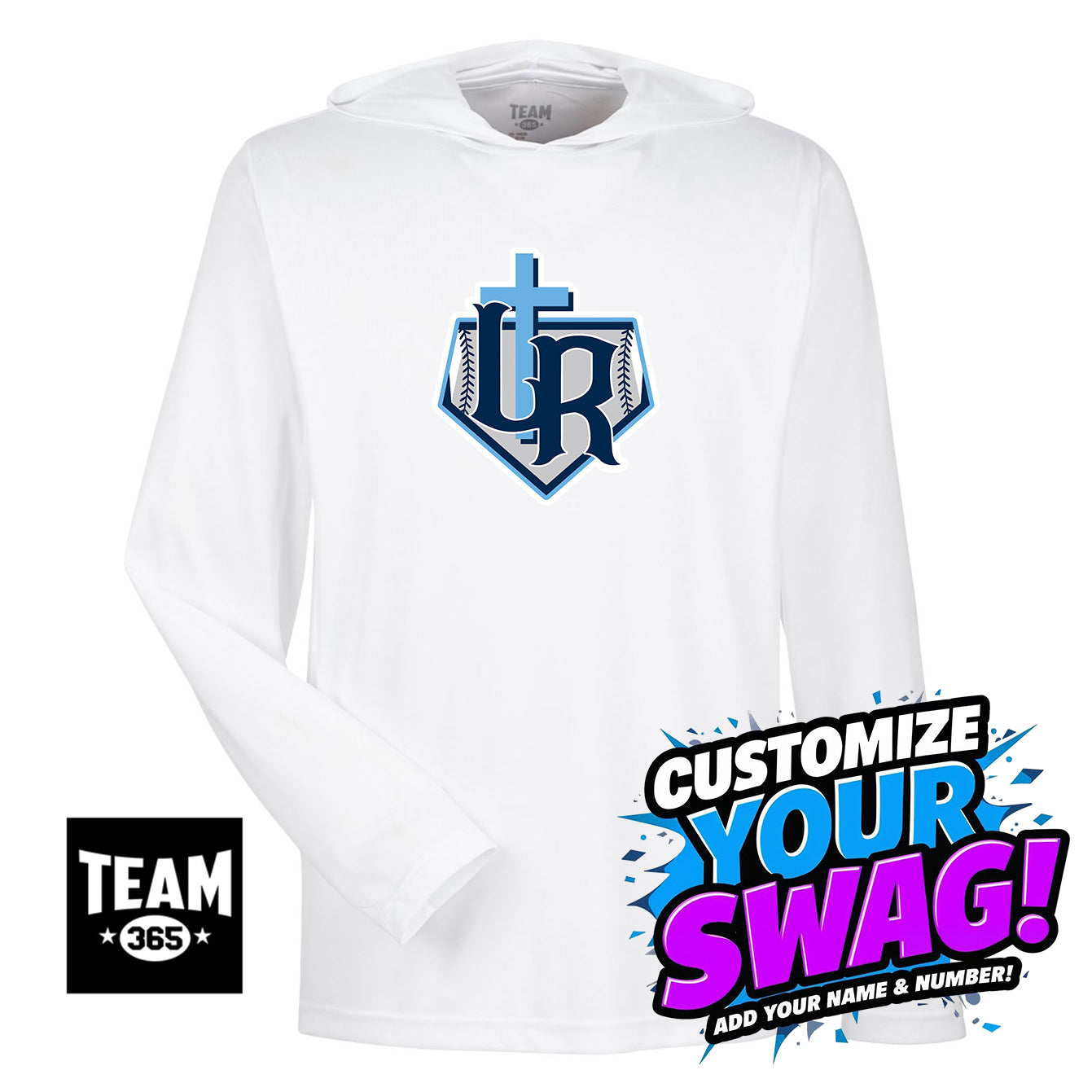 Team 365 Youth & Men's Zone Performance Hoodie - Reign Baseball