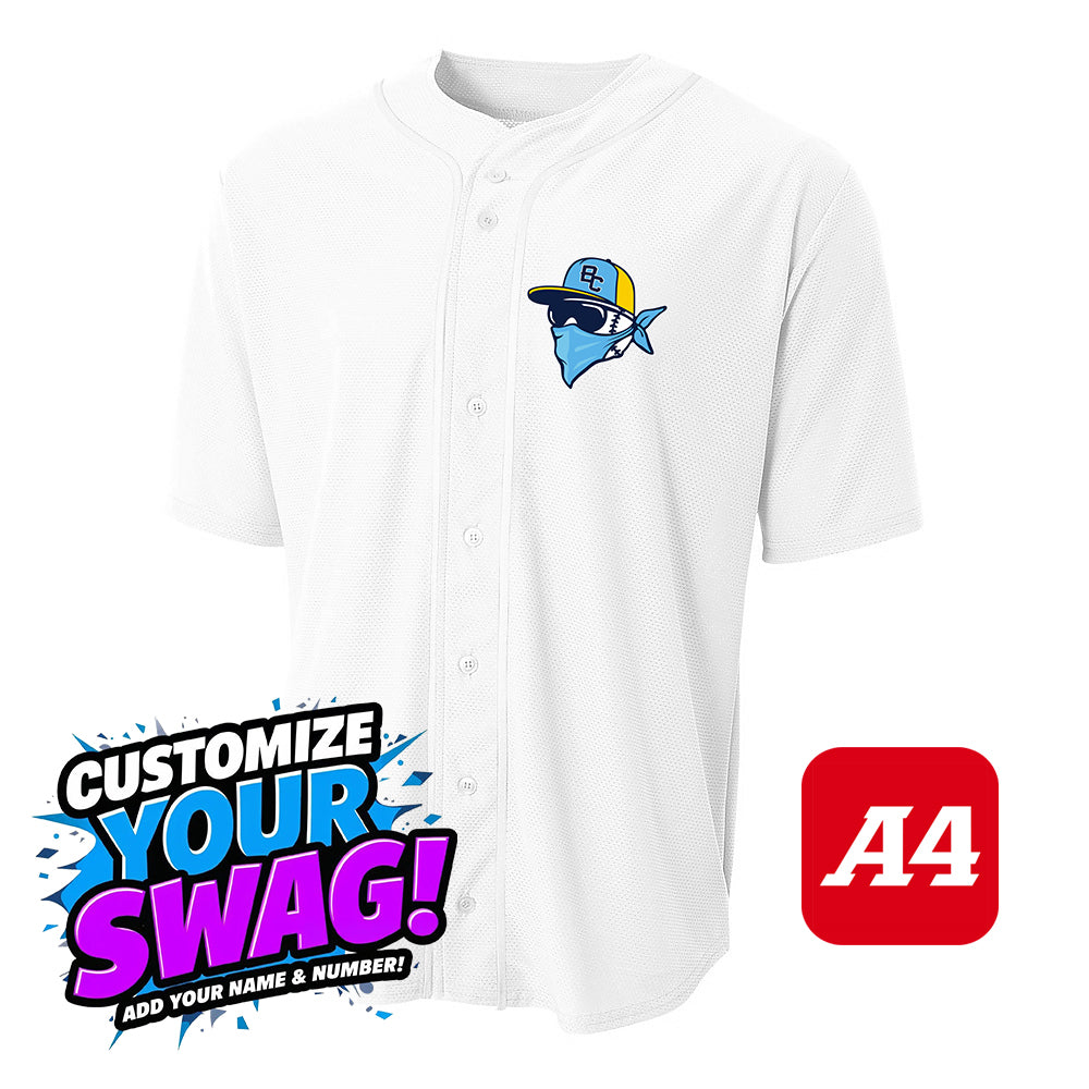 A4 Apparel N4184 Game Day Classic Baseball Jersey - Bold City Bandits Baseball