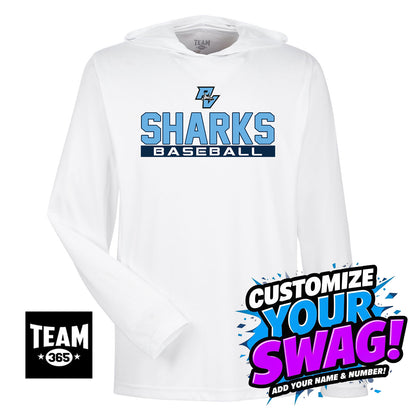 Team 365 Youth & Men's Zone Performance Hoodie - PVAA Sharks