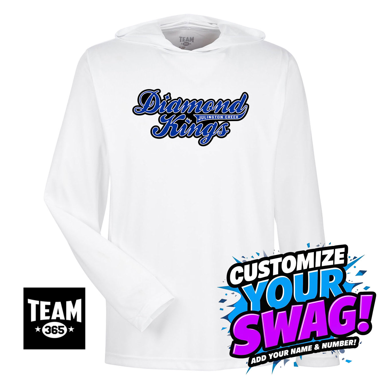 Team 365 Youth & Men's Zone Performance Hoodie - JCB