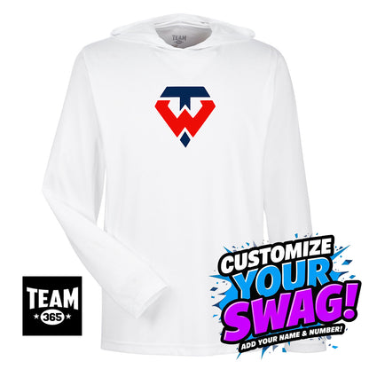 Team 365 Youth & Men's Zone Performance Hoodie - Tampa Warriors Baseball