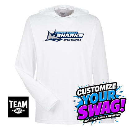 Team 365 Youth & Men's Zone Performance Hoodie - PVAA Sharks Baseball