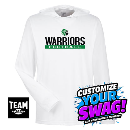 Team 365 Youth & Men's Zone Performance Hoodie - Hopatcong Warriors Football