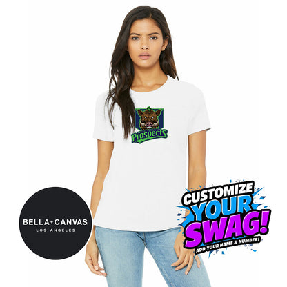 Bella + Canvas B6400 Women's Relaxed Jersey Short-Sleeve T-Shirt - OBP War Hogs