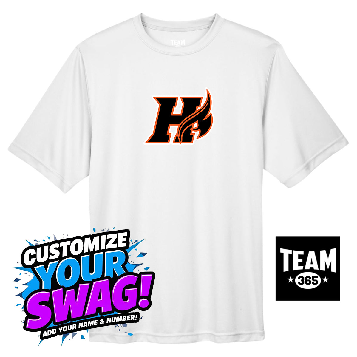 Team 365 Youth & Men's Zone Performance T-Shirt - Harrisburg Heat Softball