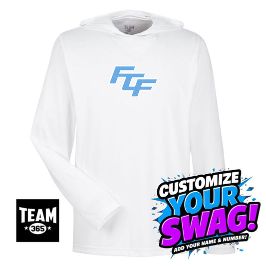 Team 365 Youth & Men's Zone Performance Hoodie - FCF Flight Baseball Blue