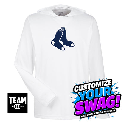 Team 365 Youth & Men's Zone Performance Hoodie - Blue Sox Baseball