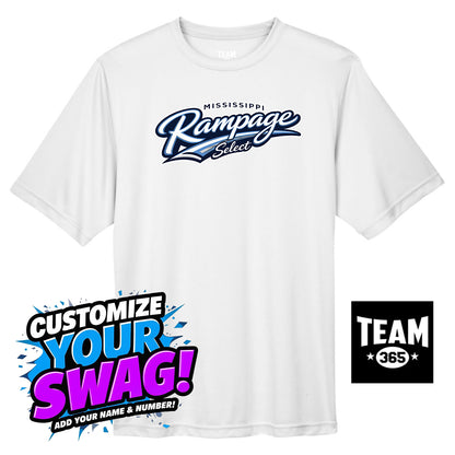 Team 365 Youth & Men's Zone Performance T-Shirt - Mississippi Rampage Select Softball