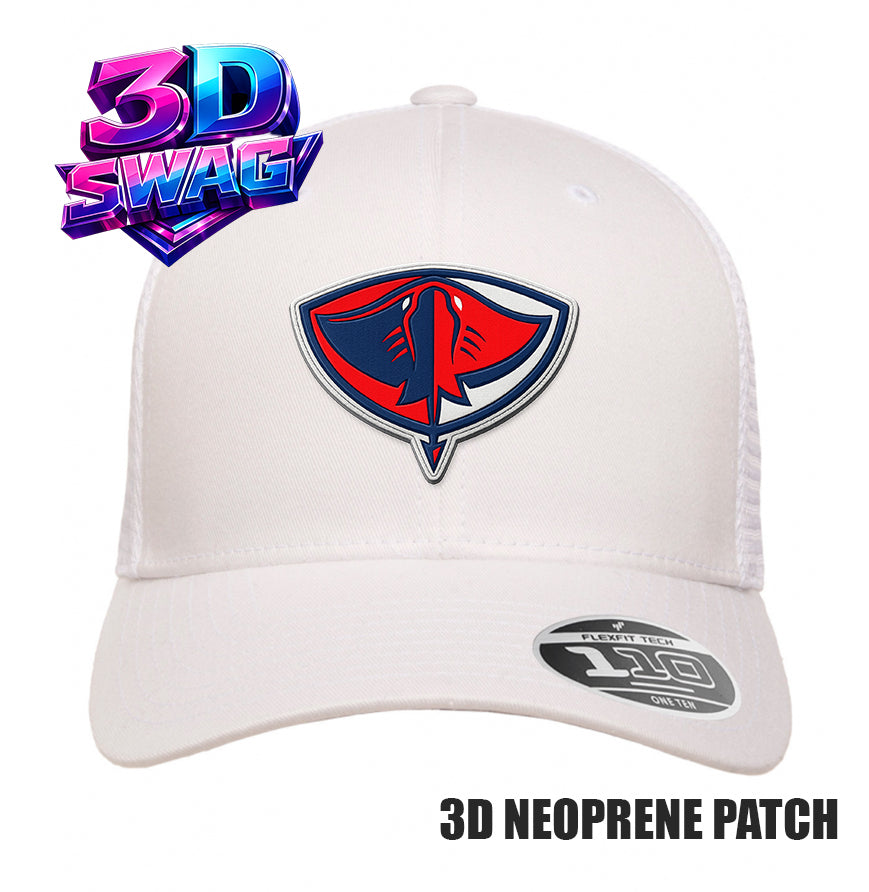 PASCO STINGERS - 3D PATCH TEAM HATS - Flexfit 110M Mesh Hat