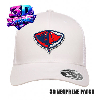PASCO STINGERS - 3D PATCH TEAM HATS - Flexfit 110M Mesh Hat