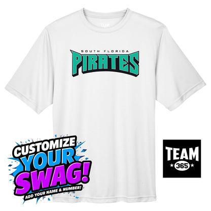 Team 365 Youth & Men's Zone Performance T-Shirt - South Florida Pirates