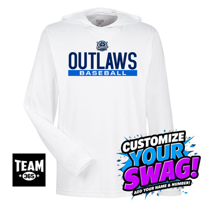 Team 365 Youth & Men's Zone Performance Hoodie - LBK Outlaws Baseball