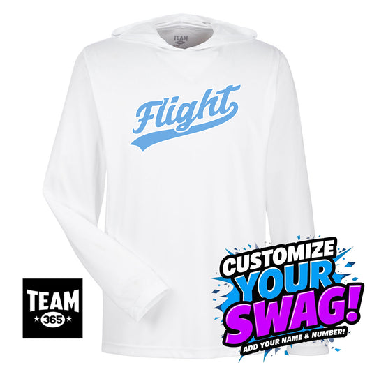 Team 365 Youth & Men's Zone Performance Hoodie - FCF Flight Baseball Blue