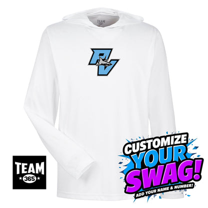 Team 365 Youth & Men's Zone Performance Hoodie - PVAA Sharks Baseball