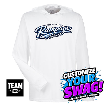 Team 365 Youth & Men's Zone Performance Hoodie - Mississippi Rampage Select Softball