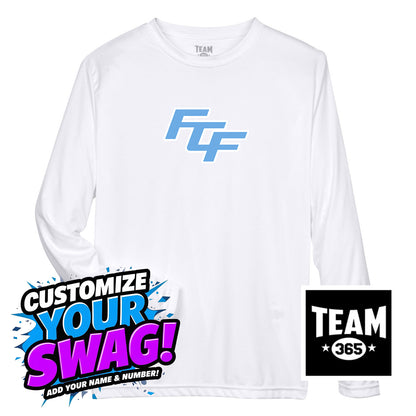 Team 365 Youth & Men's Zone Performance Long-Sleeve T-Shirt - FCF Flight Baseball Blue