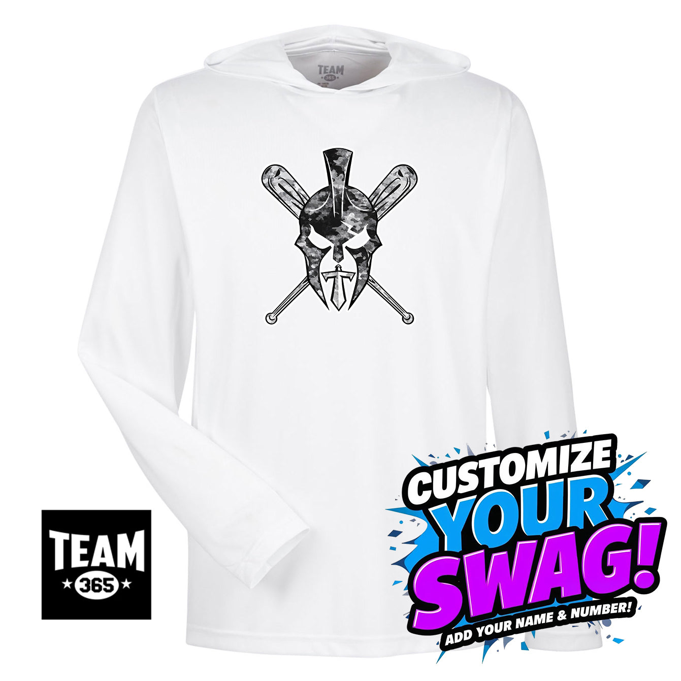 Team 365 Youth & Men's Zone Performance Hoodie - St. Johns Titans Baseball
