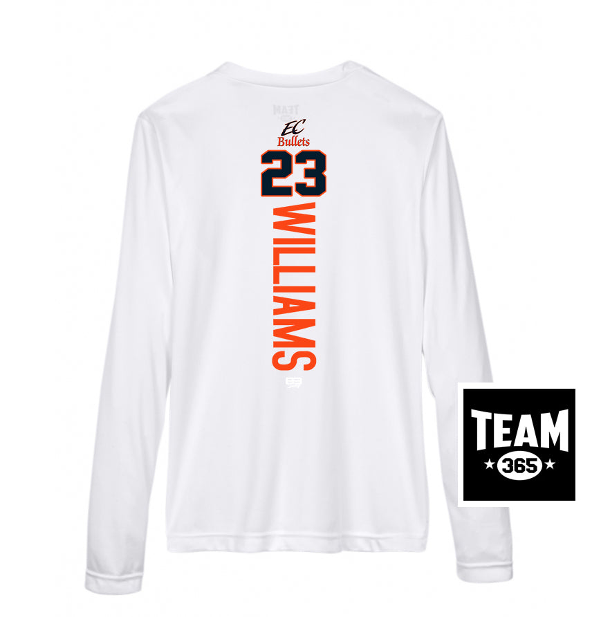 Team 365 TT11WL Women's Zone Performance Long-Sleeve T-Shirt - EC Bullets Softball