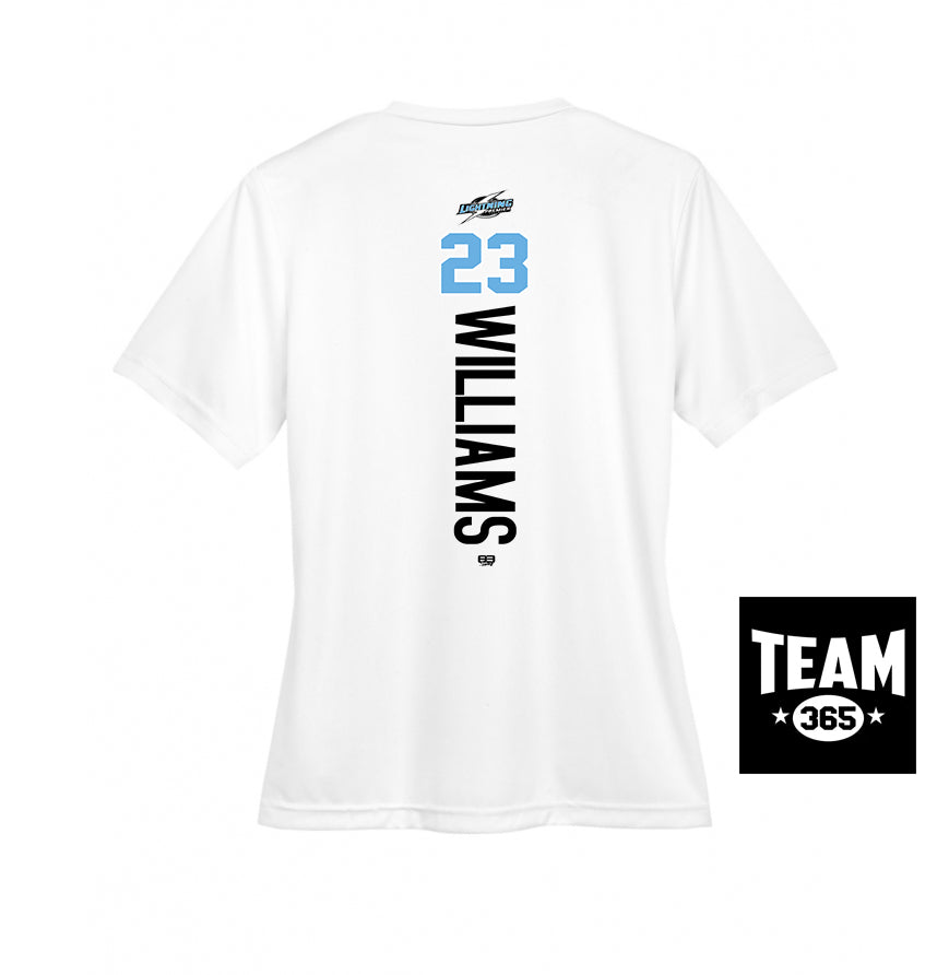 Team 365 TT11W Women's Zone Performance T-Shirt - Lightning Premier Softball