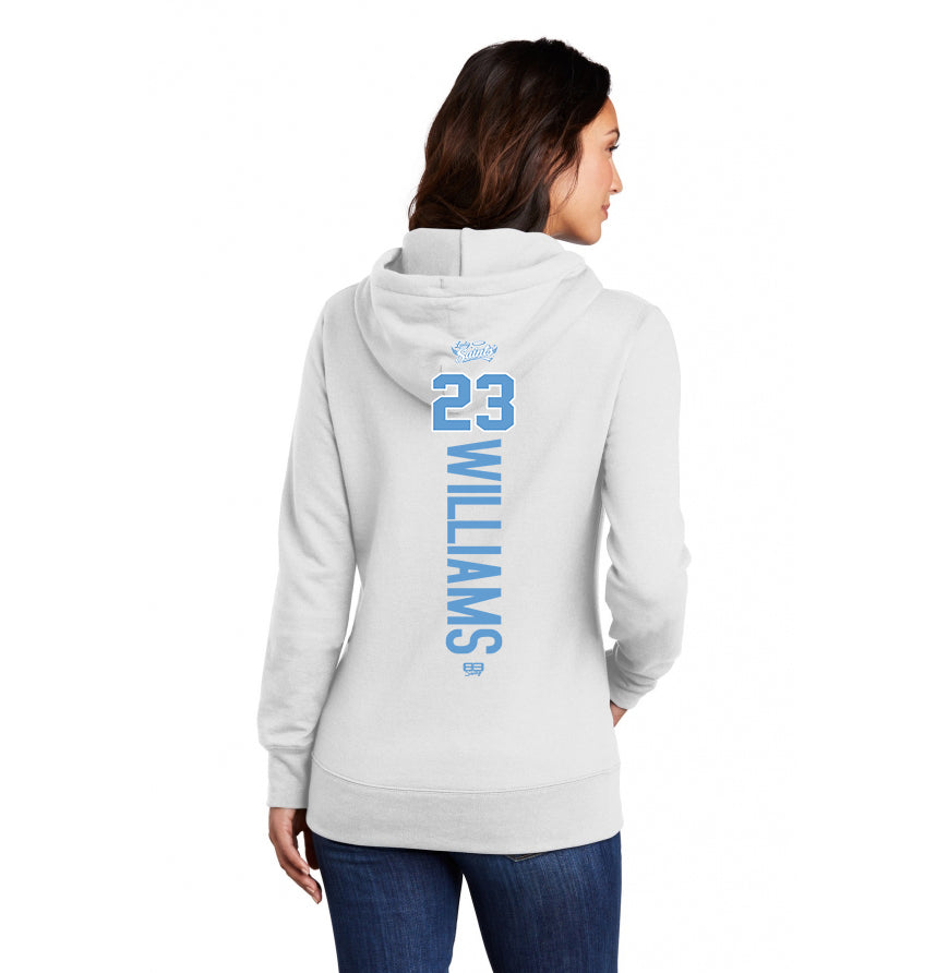 Port & Company Women's Core Fleece Pullover Hooded Sweatshirt LPC78H - Lady Saints Softball